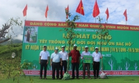 Huyện Krông Bông: tổ chức Lễ phát động “Tết trồng cây đời đời nhớ ơn Bác Hồ”