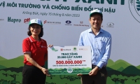 Một doanh nghiệp trao tặng 25.000 cây xanh để trồng trên địa bàn tỉnh