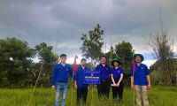 Đoàn Thanh niên Quỹ Bảo vệ và PTR tỉnh Đắk Lắk ứng dụng bom hạt giống để góp phần phục hồi rừng thuần tự nhiên