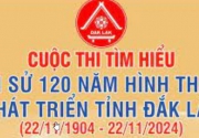 Thông tin các bước tham gia Cuộc thi tìm hiểu “Lịch sử 120 năm hình thành, phát triển tỉnh Đắk Lắk”