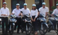 Lễ giao xe máy phục vụ công tác cho cán bộ tại Quỹ Bảo vệ và Phát triển rừng tỉnh Đắk Lắk