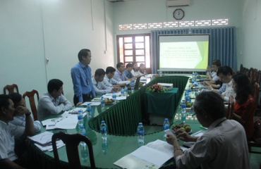 Đoàn công tác của Tổng cục Lâm nghiệp làm việc tại Quỹ Bảo vệ và Phát triển rừng tỉnh Đắk Lắk