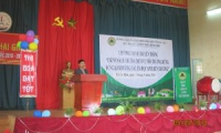 Chương trình “Chính sách Chi trả DVMTR đồng hành cùng học sinh đến trường” năm 2018 tại trường THCS Hoàng Văn Thụ, huyện Krông Năng.