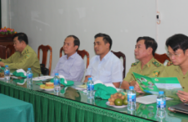 Đồng chí Nguyễn Quốc Trị – Giám đốc Quỹ bảo vệ và Phát triển rừng Việt Nam thăm và làm việc với Quỹ bảo vệ và Phát triển rừng tỉnh Đắk Lắk