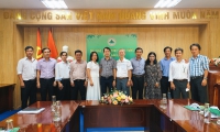 Đoàn công tác của Quỹ Bảo vệ và Phát triển rừng tỉnh Phú Yên thăm và làm việc tại Đắk Lắk