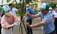 Huyện Krông Bông: tổ chức Lễ ra quân phát động trồng 3850 cây sao đen hưởng ứng đề án: “Trồng 1 tỷ cây xanh giai đoạn 2021 – 2025”