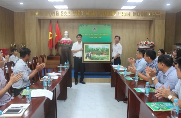 Đoàn công tác Quỹ Bảo vệ và Phát triển rừng tỉnh Nghệ An thăm và làm việc tại Đắk Lắk