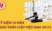 Hưởng ứng kỷ niệm 10 năm ngày Pháp luật Việt Nam 09/11