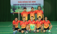 5 đội tranh tài tại “Giải bóng đá mini tranh cúp Quỹ Bảo vệ và Phát triển rừng tỉnh lần thứ III, năm 2023”