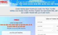 Hưởng ứng Cuộc thi trực tuyến “Nâng cao nhận thức phòng tránh tai nạn bom mìn, vật nổ do chiến tranh để lại ở Việt Nam”